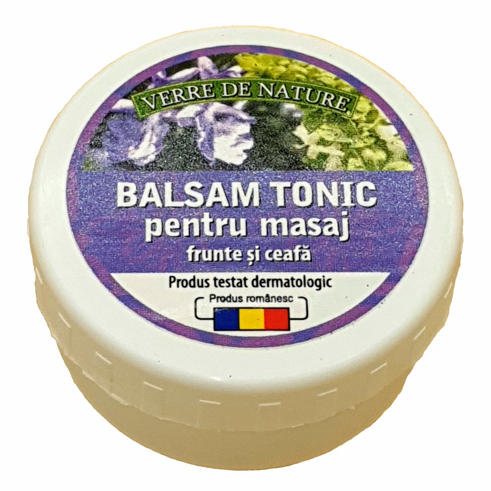 Balsam tonic cu menta si ienupar, 20 g, Verre de Nature
