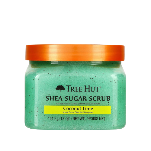 Scrub pentru corp Shea Sugar, Coconut Lime, 510 g, Tree Hut