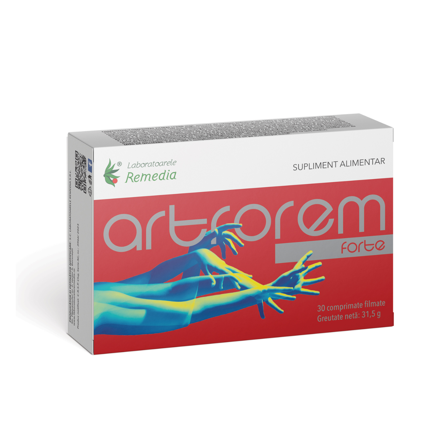 Artrorem Forte, 30 comprimate, Remedia