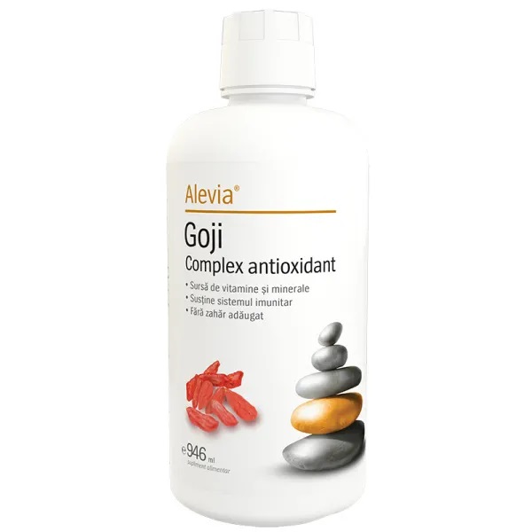 Suc din Goji Complex Antioxidant, 946 ml, Alevia
