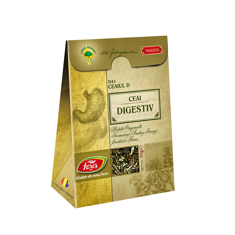 Ceai Digestiv, 50 g, Fares