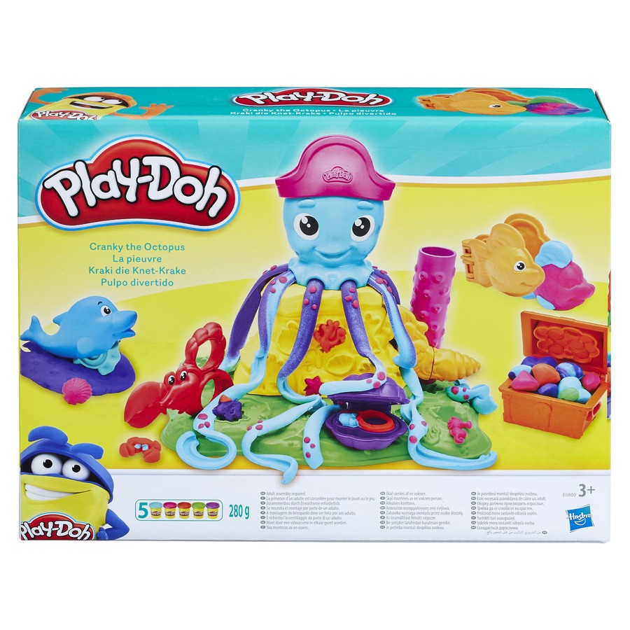 Caracatita Cranky, Play-Doh, HBE0800, Hasbro