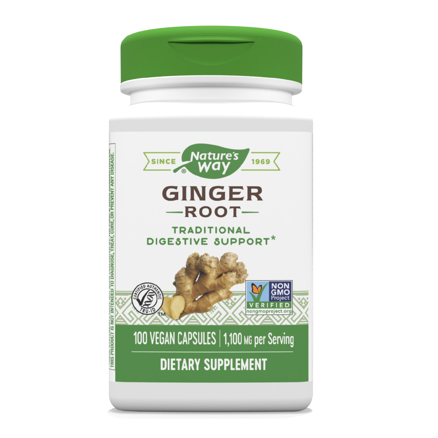 Ginger Root, 100 capsule, Natures Way
