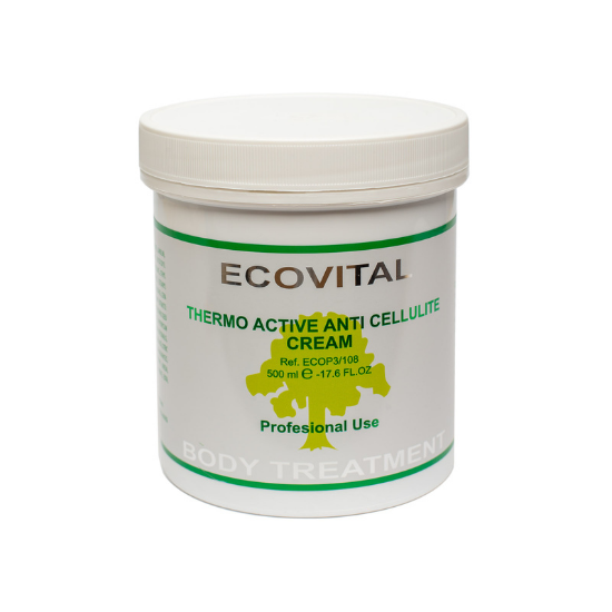 Crema Termoactiva Anticelulitica, 500 ml, Ecovital  