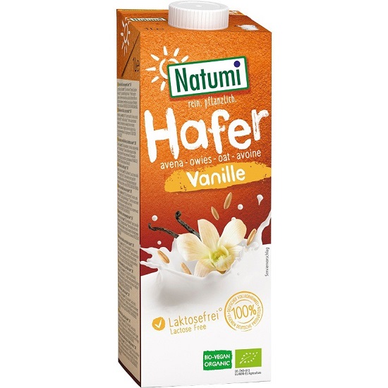 Bautura Bio de ovaz cu vanilie, 1L, Natumi