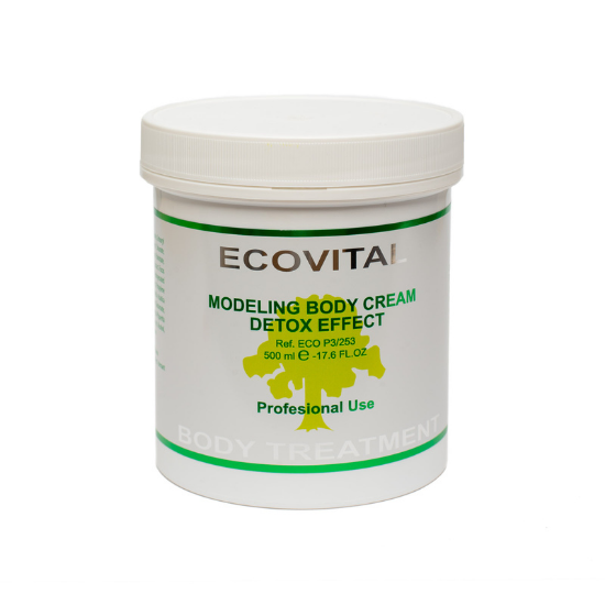 Crema de Modelare Corporala Detoxifianta, 500 ml, Ecovital