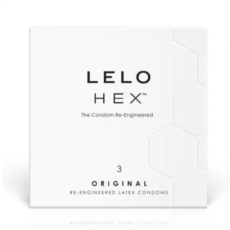 Prezervative Original, 3 bucati, Lelo Hex