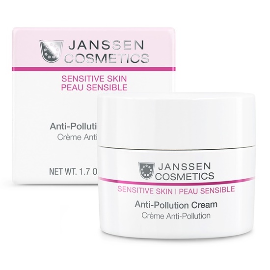 Crema protectoare, Anti-Pollution, pentru ten sesibil, 50 ml, Janssen Cosmetics
