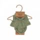 Set imbracaminte cu rochita pentru papusa fetita 21 cm, Miniland 590256