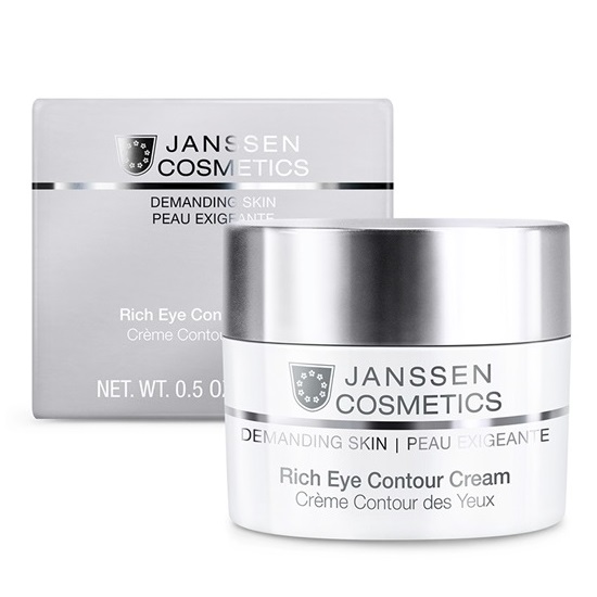 Crema regeneratoare antirid pentru conturul ochilor, 15 ml, Janssen Cosmetics
