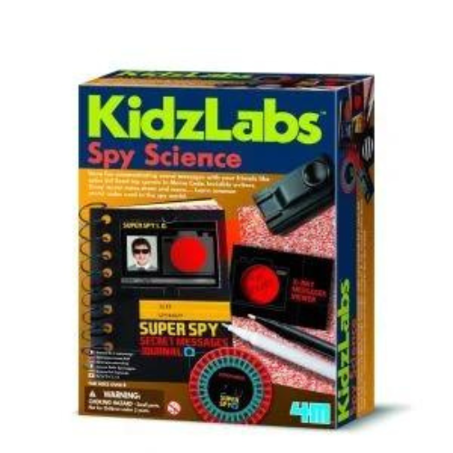 Set educativ Stem Stiinta Spionului KidzLabs, 8+ ani, 4M
