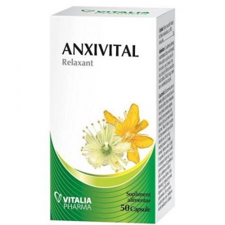 Anxivital, 50 comprimate, Vitalia