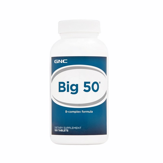 B-Complex Big 50, 100 tablete, GNC