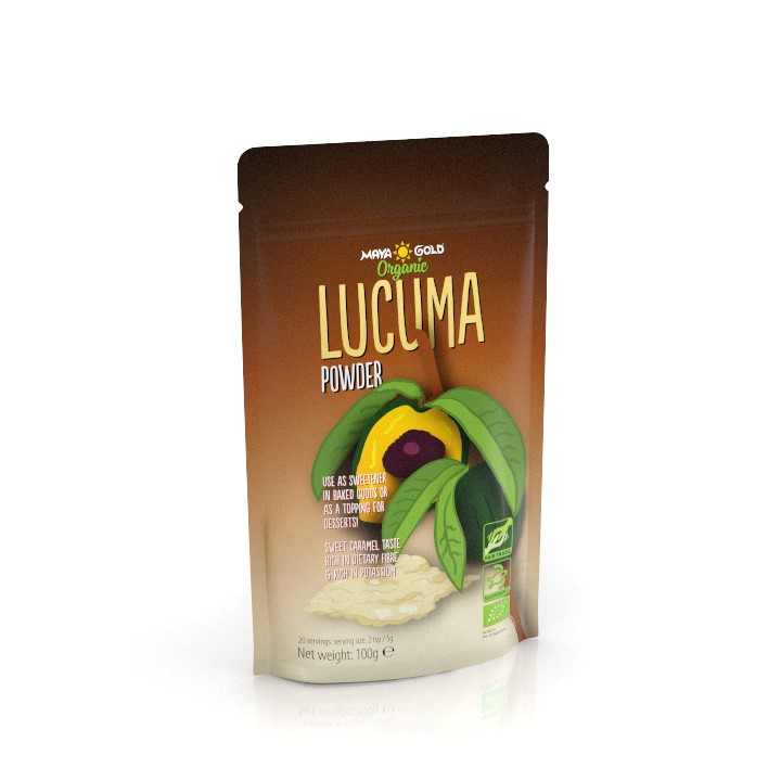 Lacuma Bio pulbere, 100 g, Maya Gold