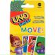 Carti de joc Uno Junior Move, 3+ ani, Mattel 593139