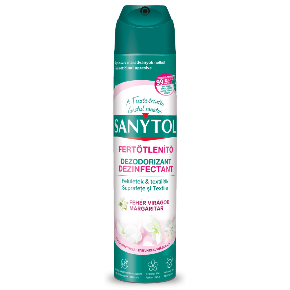 Spray Dezinfectant dezodorizant cu Margaritar, 300 ml, Sanytol