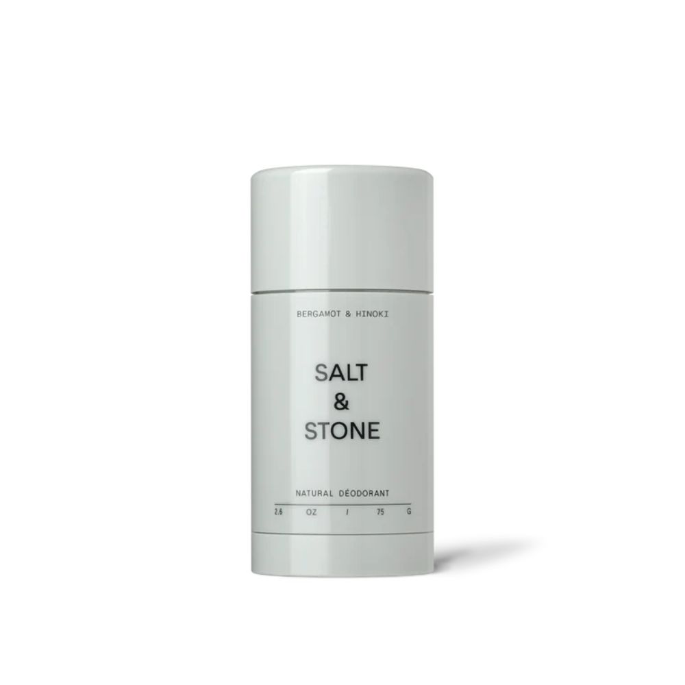 Deodorant natural cu Bergamota si Hinoki Extra Strength, 75 g, Salt & Stone