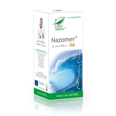 Spray nazal Nazomer HA, 30 ml, Pro Natura