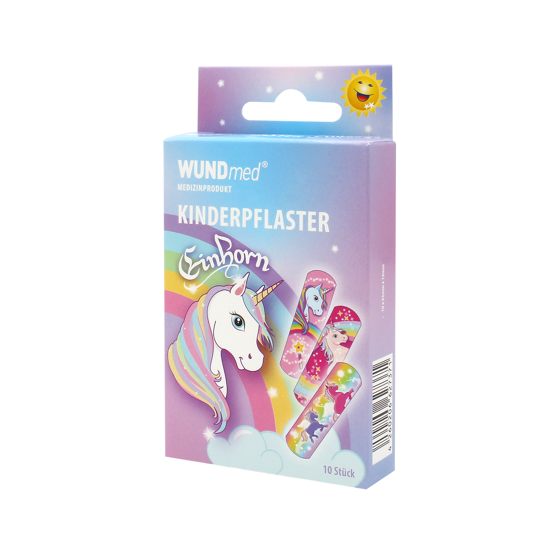 Plasturi pentru copii Unicorn, 10 bucati, WUNDMed