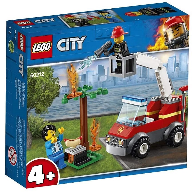 Stingerea incendiului de la gratar, L60212, Lego City