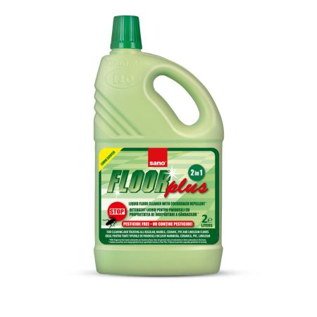 Detergent lichid 2 in 1 pentru pardoseli Sano Floor Plus