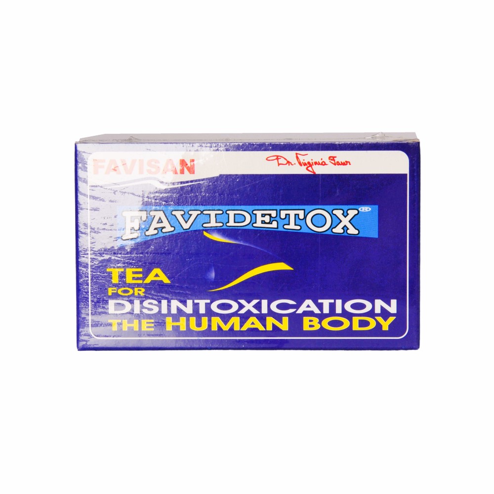 Ceai pentru detoxifierea organismului, 20 doze, Favisan