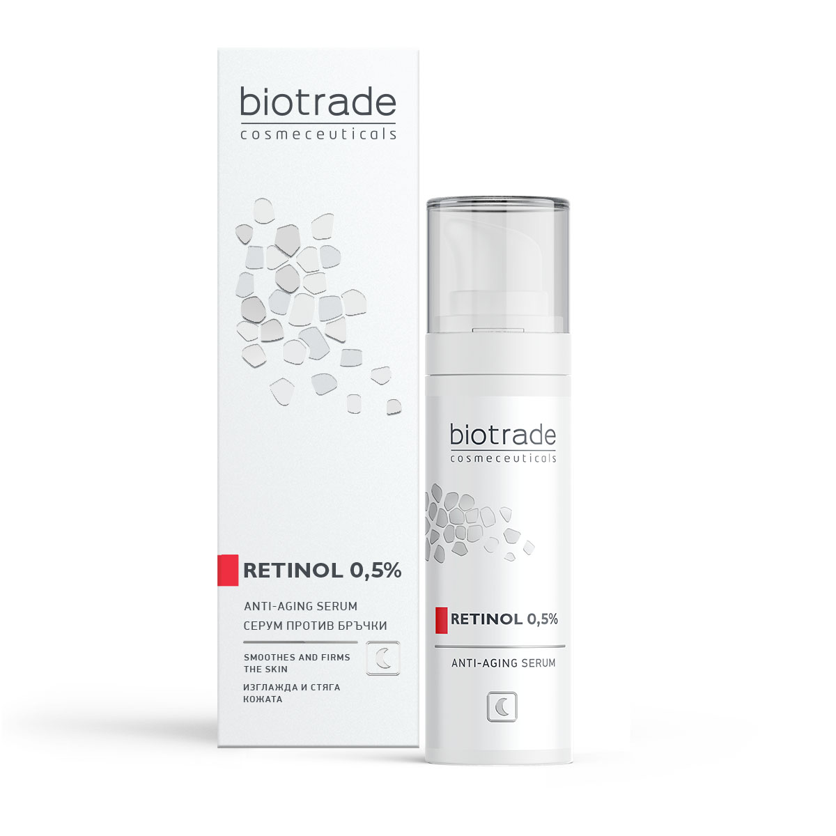Ser Anti Age cu Retinol 0.5%, 30 ml, Biotrade