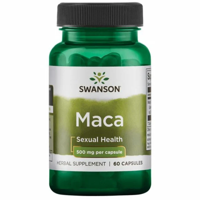 Extract din Radacina de Maca, 500 mg, 60 capsule, Swanson