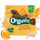 Batoane Bio din ovaz integral cu cacao si portocala, + 12 luni, 6 batoane x 23 g, Organix 595896