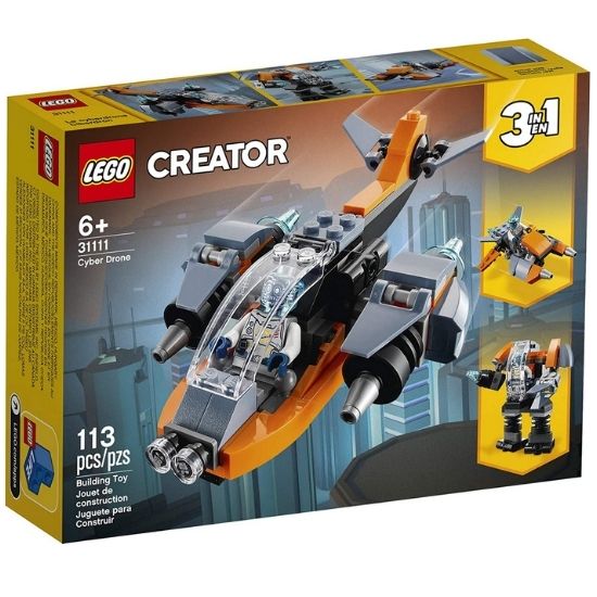 Drona cibernetica Lego Creator, +6 ani, 31111, Lego