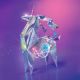 Set Creativ Origami holografic Unicorn cu iluminare, 5 ani +, 4M 596572