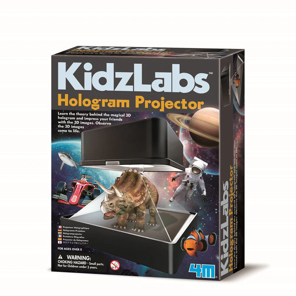 Proiector Holograma KidzLabs, 4M