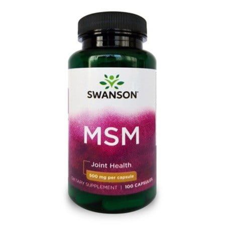 Swanson MSM 500 mg 100 Capsule