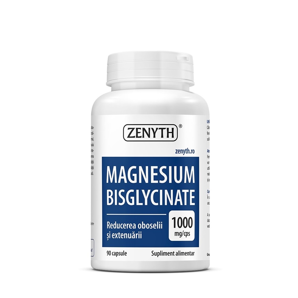 Magnesium Bisglycinate, 1000 mg, 90 capsule, Zenyth