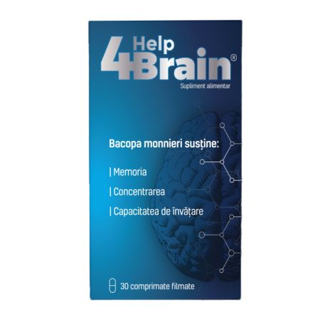 Help 4 Brain, 30 comprimate, Zdrovit