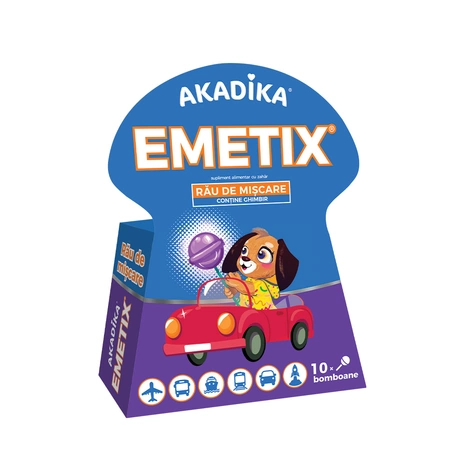 Acadele Emetix Akadika, 10 bucati, Fiterman Pharma