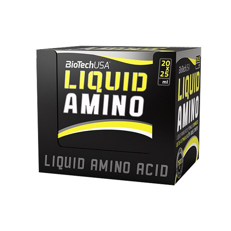 Liquid Amino Nitron Portocala, 20 fiole x 25 ml, BioTech USA