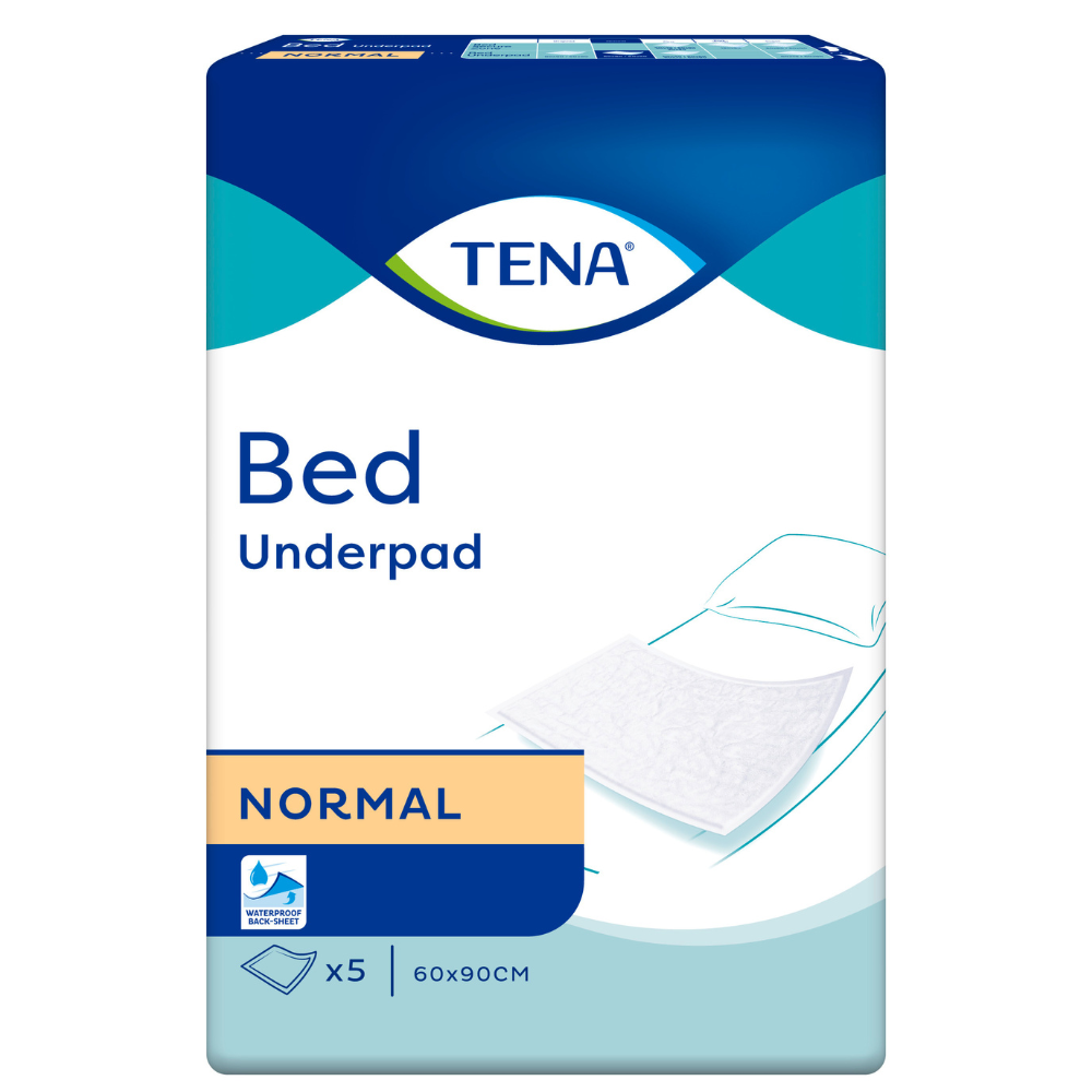 Protectie pentru pat Normal, 60x90 cm, 5 bucati, Tena