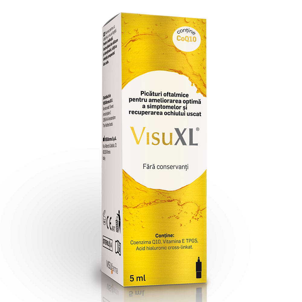 Picaturi oftalmologice VisuXL, 5 ml, Visufarma