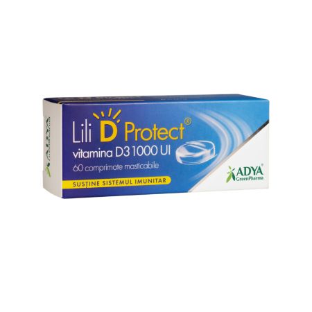 VItamina D3 1000 UI Lili D Protect