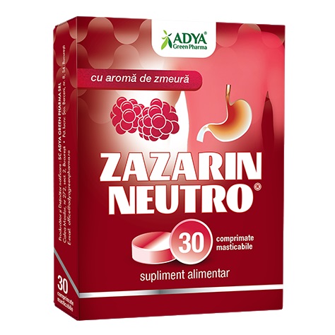 Zazarin Neutro, 30 comprimate, Adya Green Pharma
