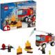 Camion de pompieri cu scara Lego City, +4 ani, 60280, Lego 455269