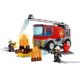 Camion de pompieri cu scara Lego City, +4 ani, 60280, Lego 455267