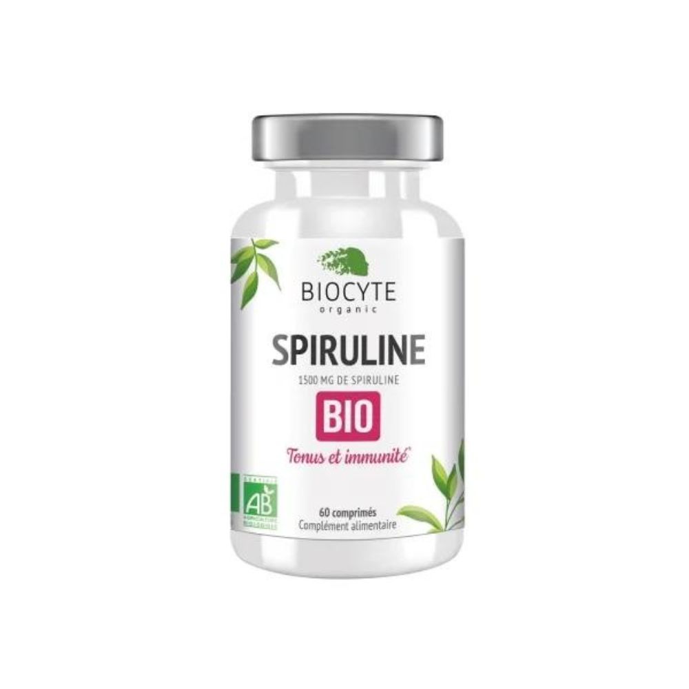 Spirulina Bio, 60 comprimate, Biocyte