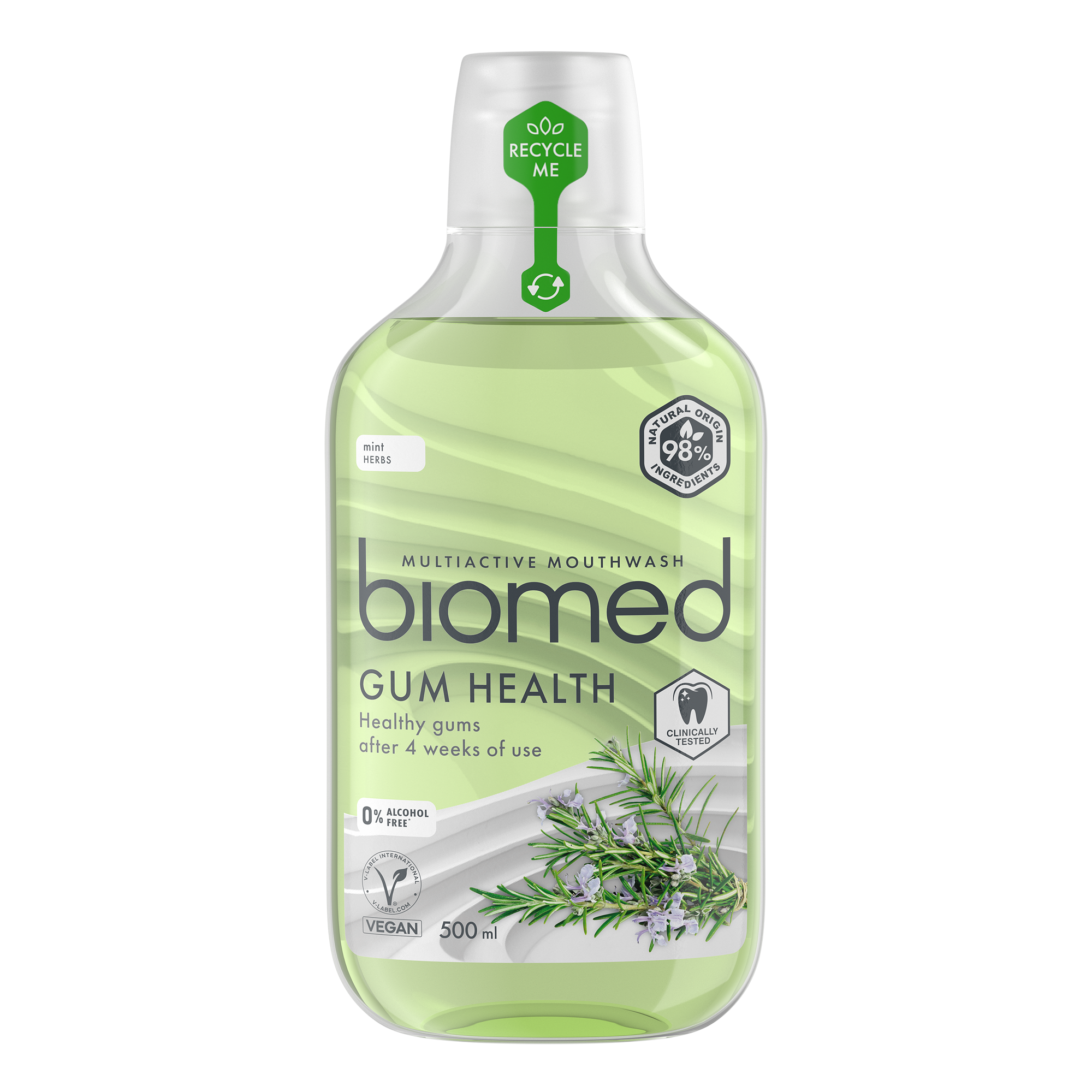 Apa de gura Gum Health, 500 ml, Biomed