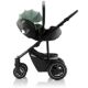 Scoica auto Baby Safe 5Z2 I-Size cu Baza Isofix Flex inclusa, 0 - 15 luni, Jade Green, Britax 600142