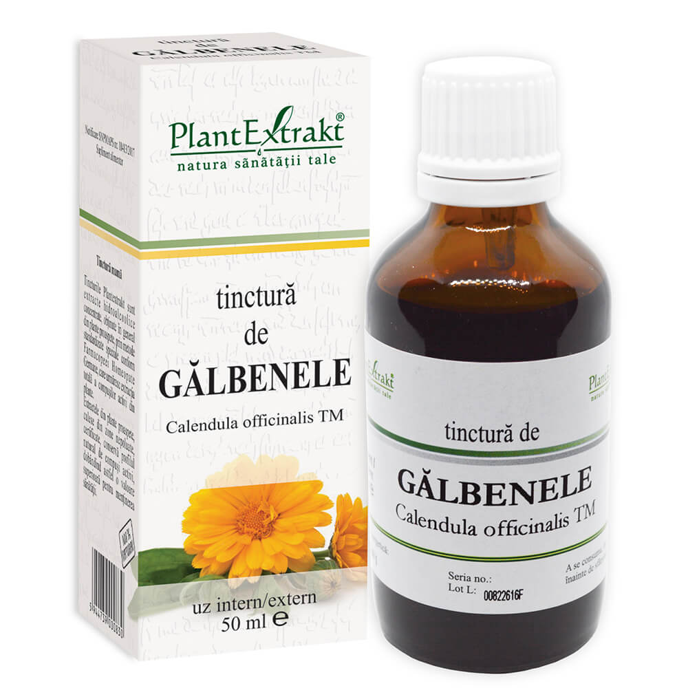 Tinctura de Galbenele, 50 ml, Plant Extrakt
