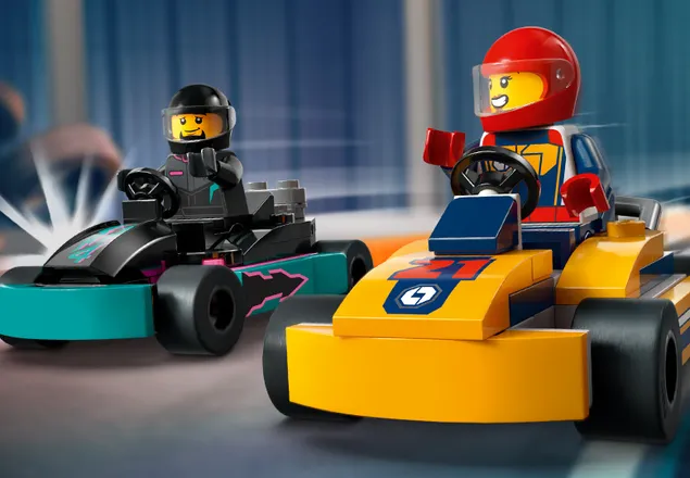 Carturi si piloti de curse, +5 ani, 60400, Lego City