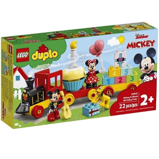 Trenul zilei aniversare Mickey si Minnie Lego Duplo, +2 ani, 10941, Lego