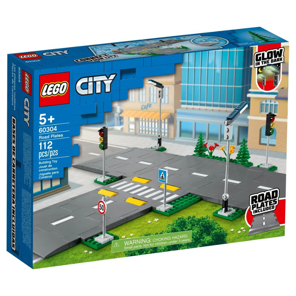 Placi de drum, +5 ani, 60304, Lego Gity